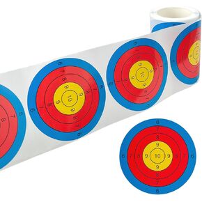 Guyuyii 3" High Visibility Target Stickers - Self-Adhesive Target Stickers for Shooting Practice - Perfect for Rifles, Handguns, BB and Pellet Guns