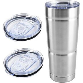 24oz 2Pack Replacement Lids Compatible with Bubba Envy S 24oz Tumbler，Waterproof and Dustproof Sliding Tumbler Cup