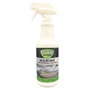 Marine Boat Cleaner 32 oz. Cleans Interior & Exterior with UV Protection! Vinyl - Metal - Glass - Plastic - Fiberglass - Gelcoat