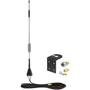Bingfu Gate Opener Antenna for GTO Mighty Mule MM371W MM372W MM571W MM572W MMS100 LiftMaster Ghost Controls Multicode Automatic Garage Gate Opener F Type/SMA/RP-SMA 433MHz Extended Antennas