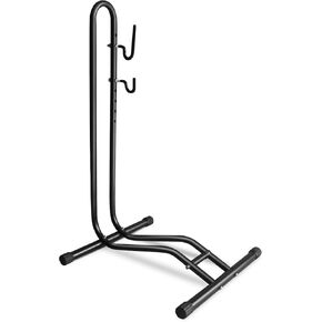 Bicycle Parking Rack, Bike Stand, Bike Floor Stand, Bike Parking Rack for Garage, Bicycle Maintenance Stand, Suitable for All Bikes, Mountain Bicycles, Road Bicycles, Black