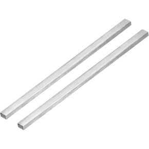 شريط مسطح من الفولاذ المقاوم للصدأ 304 - عبوتين من شرائط تقليم الفولاذ المقاوم للصدأ تناسب أدوات المطبخ والحرف اليدوية - 1/4 بوصة × 3/8 بوصة × 8 بوصة (طول × عرض × طول) in Kuwait