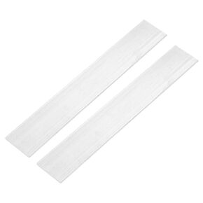 uxcell Square Aluminum Flat Bar, 2Pcs 3/32" Thickness 1-9/16" Width 12" Length Square Aluminum Bar 6063 Aluminum Flat Plate, 2 x 40 x 305mm Solid Mill Stock
