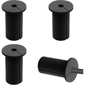 4Pcs Wall Cable Pass Through Cable Grommets, Silicone Cable Grommets Holes Sleeve Pass Through Wall, Wall Grommets for Cables Home Industry Furniture Wire Compatible with Starlink Accessories