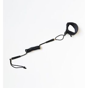 Surfboard Leash, Safety Hand Rop - TPU Leash for Paddle Board, Surfboard, SUP, Foil - Soft Hand Guard, Quick Circulation, High Strength Rope, Nylon Strap Design(Blck)