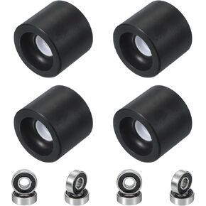 PATIKIL Skateboard Wheels Street Wheels PU Cruiser Wheels with 608RS Bearings for Skateboards Replacement