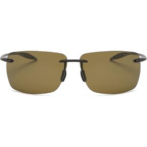 YIMI Rimless Polarized Sport Sunglasses for Men Women Driving Running Golf Glasses Anti Glare UV400 Protection Eyewear Shades