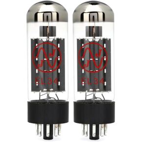 Brand New Matched Quartet (4) JJ EL34 6CA7 Fully Tested Guaranteed Vacuum Tubes
