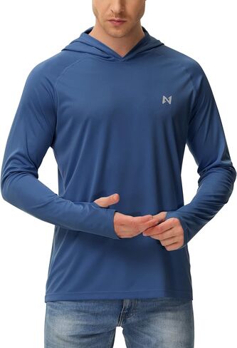 isnowood sun shirt upf 50+ men fishing long uv حماية UV هوديي المشي لمسافات طويلة واقي in Kuwait