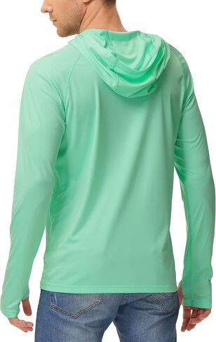 isnowood sun shirt upf 50+ men fishing long uv حماية UV هوديي المشي لمسافات طويلة واقي in Kuwait