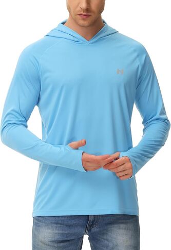 isnowood sun shirt upf 50+ men fishing long uv حماية UV هوديي المشي لمسافات طويلة واقي in Kuwait