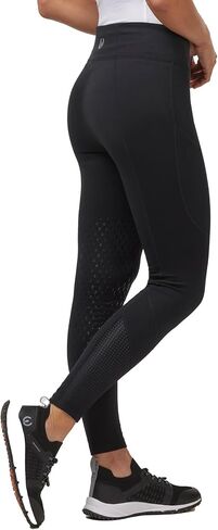 Kerrits Women's Free Style Knee Patch Horse Riding Tights – Silicone Grip Horse Riding Tights with Pockets Stretch & Coverage in Kuwait