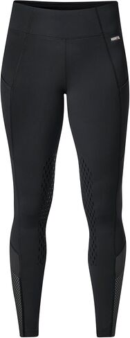 Kerrits Women's Free Style Knee Patch Horse Riding Tights – Silicone Grip Horse Riding Tights with Pockets Stretch & Coverage in Kuwait