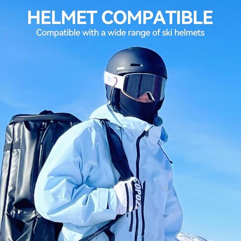 نظارات Copozz F3 للتزلج ، نظارات الثلج المغناطيسية OTG بدون إطار ، مضاد للضباب UV 400 ، نظارات التزلج على الجليد للبالغين من الرجال شباب in Kuwait