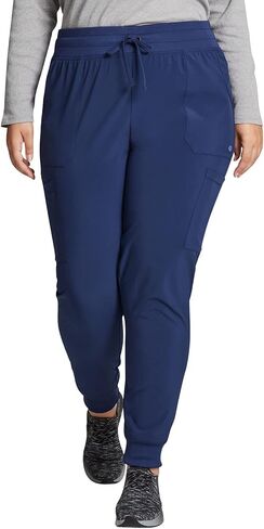 EDS Essentials Jogger Scrubs for Women, Drawstring Scrub Pants DK065 in Kuwait