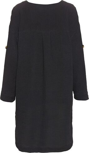 Seafolly Women's V Neck Cover Up Dress with Roll Sleeves in Kuwait