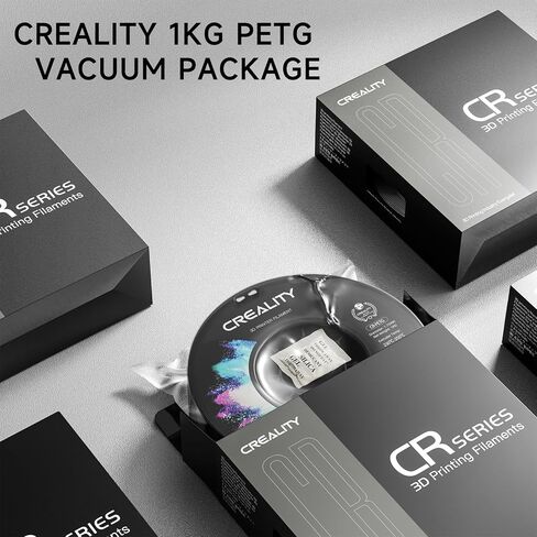 خيوط الطابعة 3D ثلاثية الأبعاد CREALITY PETG ، 1 كجم (2.2 رطل) التخزين المؤقت بدقة ، دقة الأبعاد ± 0.03 مم ، 2024 أحدث دفعة ، ملائمة للإندر ، مختبر Bambu ، Anycubic ، طابعات FDM الأنيقة ، الأحمر in Saudi Arabia
