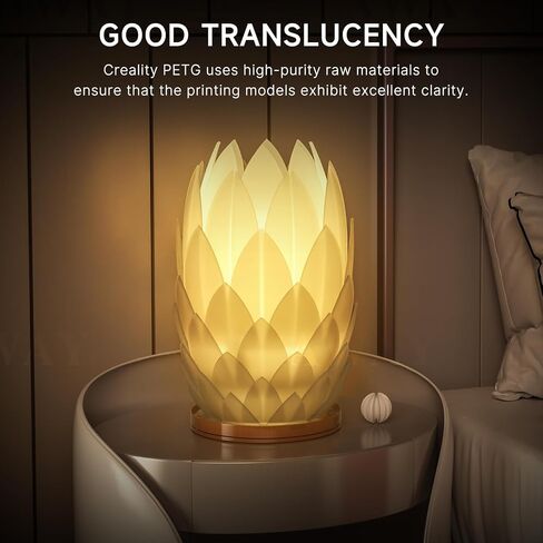 خيوط الطابعة 3D ثلاثية الأبعاد CREALITY PETG ، 1 كجم (2.2 رطل) التخزين المؤقت بدقة ، دقة الأبعاد ± 0.03 مم ، 2024 أحدث دفعة ، ملائمة للإندر ، مختبر Bambu ، Anycubic ، طابعات FDM الأنيقة ، الأحمر in Saudi Arabia