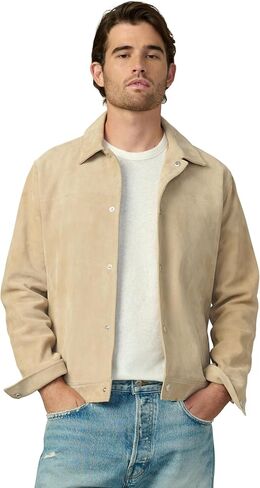 Joe's Men's Suede Jacket in Saudi Arabia