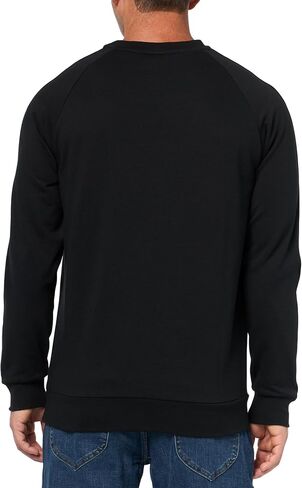 HUGO Men's Stretch Cotton Logo Tape Sweatshirt in Saudi Arabia
