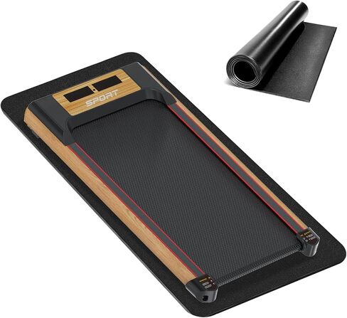 Foldable Treadmill Mat, Exercise Bike Mats for Home Gym Workout, Waterproof Non-Slip Exercise Equipment Mat Floor Protector for Indoor Cycles, Rowing Machine, Elliptical in Saudi Arabia