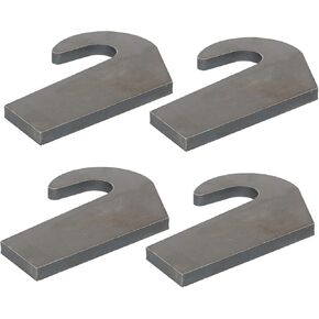 ‎ECOTRIC 4 Weld On Mounting Brackets for Pin Type Over The Bucket Loader Pallet Forks