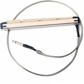 Piezo Pickup for Four Strings Wood Bass Pickup Sensor for String Bass Guitar Essential Music Instrument Accessory