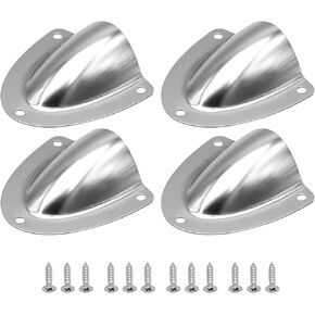 غطاء تهوية بحري من الفولاذ المقاوم للصدأ UOIENRT مع براغي، هيكل من قطعة واحدة وتصميم انسيابي للقوارب والمركبات الترفيهية والاستخدام الخارجي in Kuwait