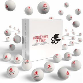 3 Star Ping Pong Balls | High Performance, Table Tennis Balls for Tournament Play & Training | Advanced ABS Plastic | Regulation Standard Ping Pong Balls| 50 Pack of Balls