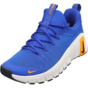 Nike Free Metcon 6 Women's Workout Shoes (FJ7126-400, Racer Blue/Sail/Total Orange/Black)