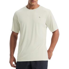 BALEAF Men's UPF 50+ Sun Protection Shirts UV SPF Short Sleeve T-Shirts Rash Guard Quick Dry Lightweight Hiking Athletic