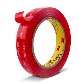 Double Sided Tape Heavy Duty Mounting Tape 3/4" x 13.8Ft Made of 3M Strong Adhesive Waterproof VHB Foam Tape Perfect for Home Office Car Decorative Materials and Trims