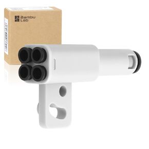 Bambulab 4-in-1 PTFE Adapter Filament Bowden Tube Expansion Port AMS Connect 4 Feeding Modules Compatible with Bambulab X1/P1/X1C/X1E/P1S/P1P 3D Printers