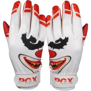 PGX Crazy Clown Baseball Batting Gloves