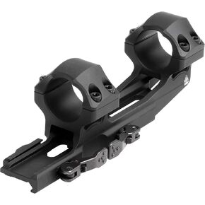 UTG ACCU-SYNC QR 1", Medium Pro, 50mm Offset Scope Mount, Black