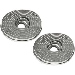 PATIKIL Weather Stripping Brush, 2 Roll 3/8 Inch x 3/8 Inch x 39.3 Ft Self Adhesive Sliding Door Insulation Door Weather Strip Window Sealer for Winter, Windproof, Soundproof, Grey