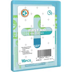 Be Smart Get Prepared Compact First Aid Kit, FSA/ HSA eligible (Packaging may vary)
