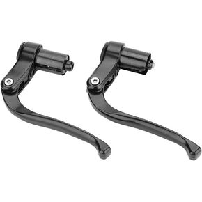 VGEBY1 1Pair Brake Levers, Brake Handle Brake Lever Handlebar Brakes Cycling Accessory (Black)