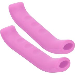 Keenso 1 Pair Brake Lever, 4 Colors Anti-Slip Silicone Brake Lever Grips Waterproof Brake Lever Cover Brake Handle Grips Protector()