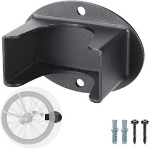 Bike Tire Tray Wall Mount, Sturdy Rear Bike Tire Wall Protector, Bike Rear Tire Tray for more Stability and keep your walls clean, 1Piece