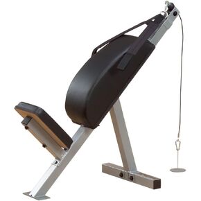 Powerline Plate Load Ab Crunch Bench (PAB21X), 6-Packs Abdominal Muscles Workout Machine For Home Gym, 350lbs Weight Capacity