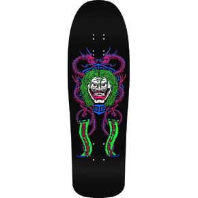 Powell Peralta Steve Caballero Mask Reissue Skateboard Deck, Blacklight, 9.75" x 31.12"