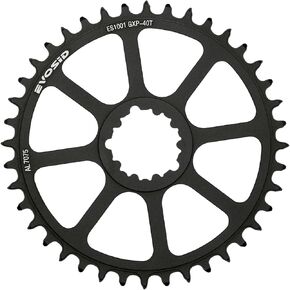 Road Bike Chainring 40T 42T 44T 46T 48T 50T Chainwheel Direct Mount Offset 3mm Narrow Wide Chainring, Direct Mount Chainring 8-12 Speed for SRAM GXP Crankset