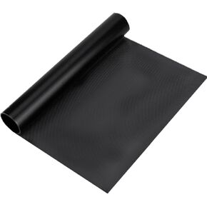 BENECREAT Custom Fursuit Eye Mesh, 39x11.8inch Black PVC Net 0.3mm Thick Waterproof Printable Mesh for Furries Cosplay, Props, Fursuits, Craft Making, Hole: 0.8mm