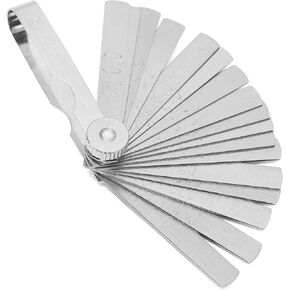 OEMTOOLS 25341 17 Mini-Blade Ignition Feeler Gauge, Precision Measurement for Older Ignition Systems, Hardened, Tempered Blades, Compact Size, Automotive Specialty Tool, Laser-Etched Markings
