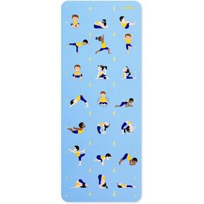 Premium Eco Friendly Kids Yoga Mat - '21 poses'