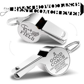 Whistle Running Whistle for Coaches Teachers Whistle Emergency Coach Referee Lifeguard Loud Whistle for Men Referees Coaches School Sports Coaches Whistle with Lanyard Cheer Coach Gift Track Field.