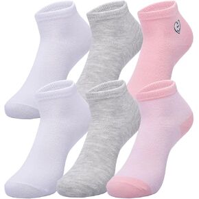 GAP Girls Quarter Crew Socks, Multi-Pack Kids Socks, Soft & Stretchy, Comfortable