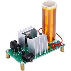 Coil Module, Synthetic Cardboard DIY Music Loudspeaker Board 15W DC 1524V 2A, Mini Assembly Plasma Speaker Electronic Kit