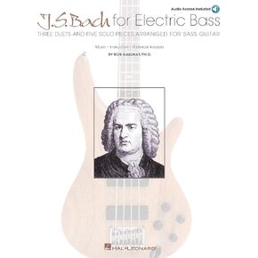 J.S. Bach for Electric Bass Book/Online Audio
